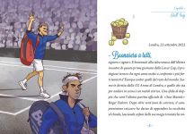 Esce “Roger Federer, il tennista dei record”, storia illustrata del re del tennis
