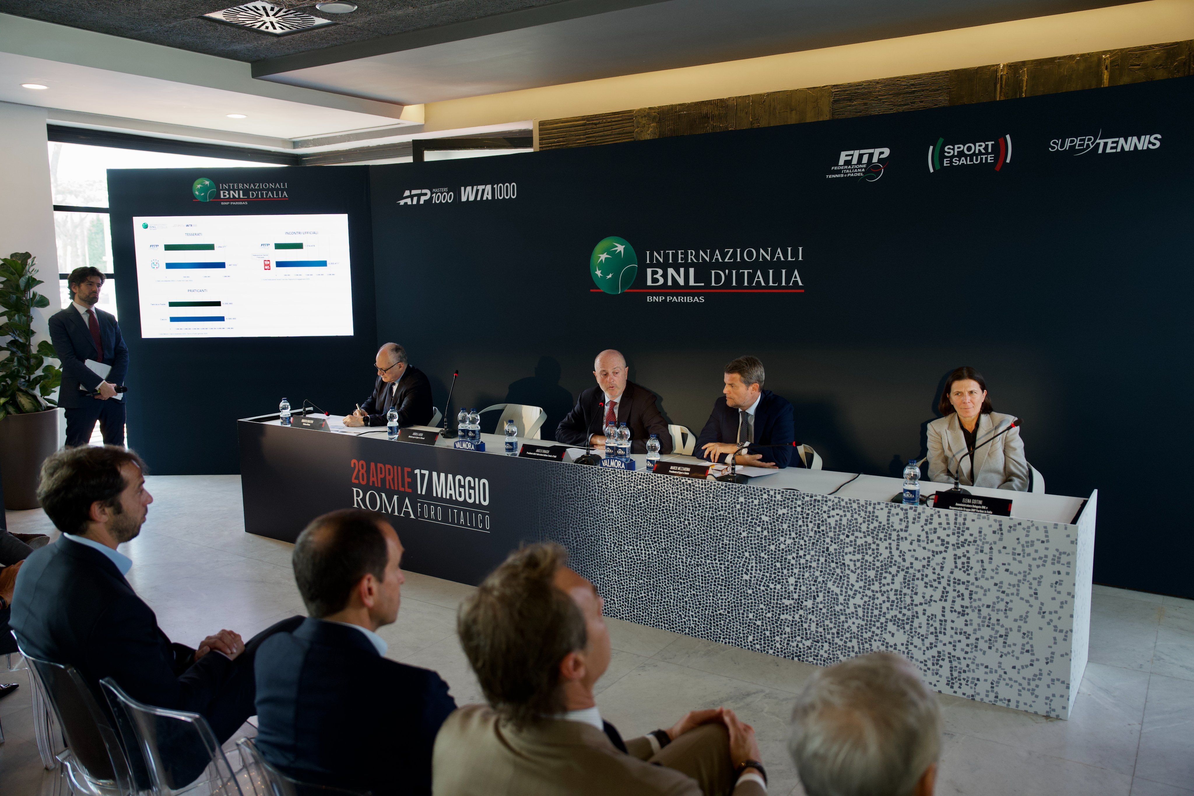 La presentazione degli IBI26 (foto social FITP)