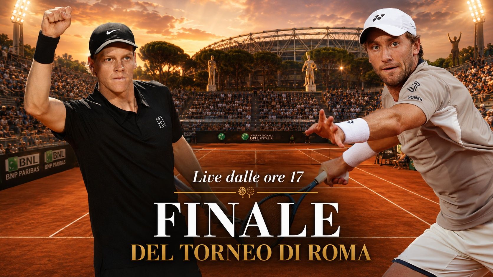 Presentazione della Finale del torneo di Roma