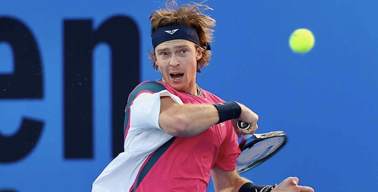 Andrey Rublev nella foto - Foto Getty Images