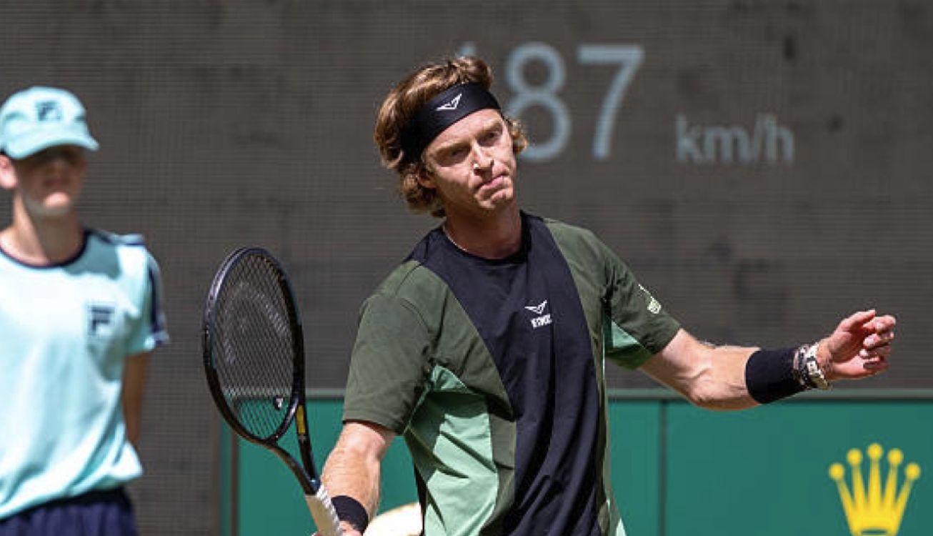 Andrey Rublev nella foto - Foto Getty Images