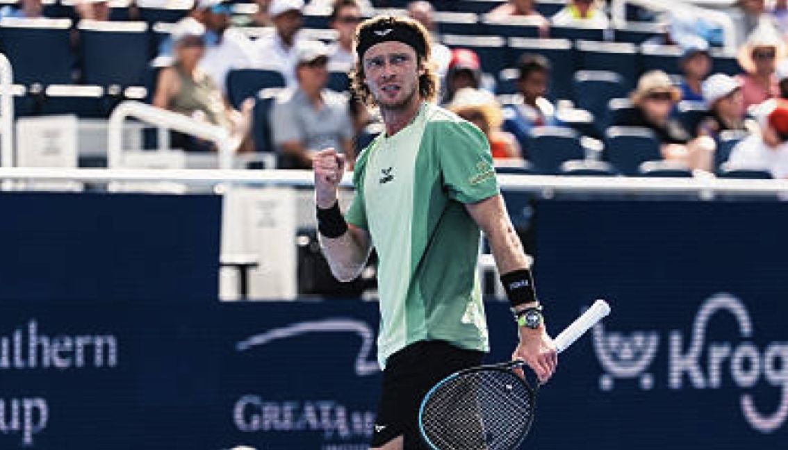 Andrey Rublev nella foto - Foto Getty Images