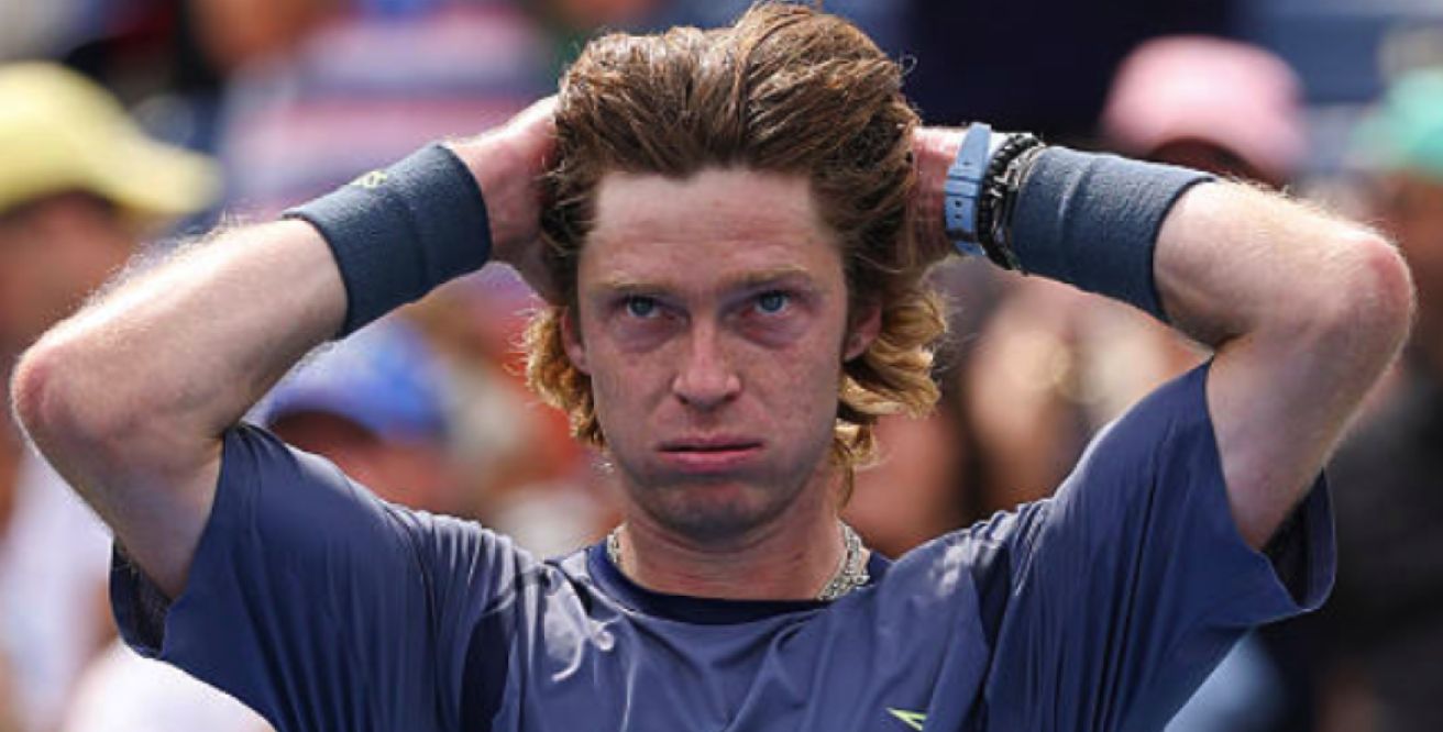 Andrey Rublev nella foto - Foto Getty Images