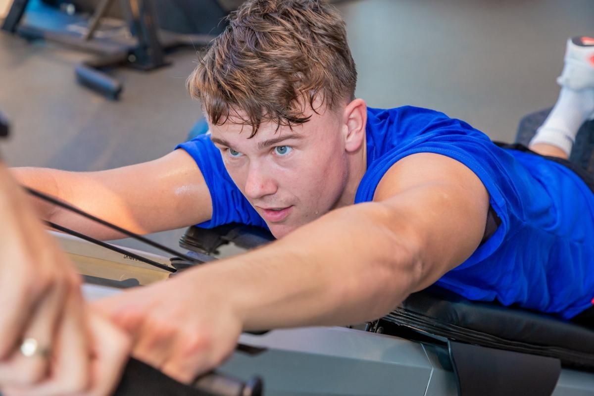 Holger Rune in palestra