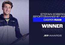 ATP Awards 2022: Ruud vince il premio di tennista più sportivo intitolato a Stefan Edberg