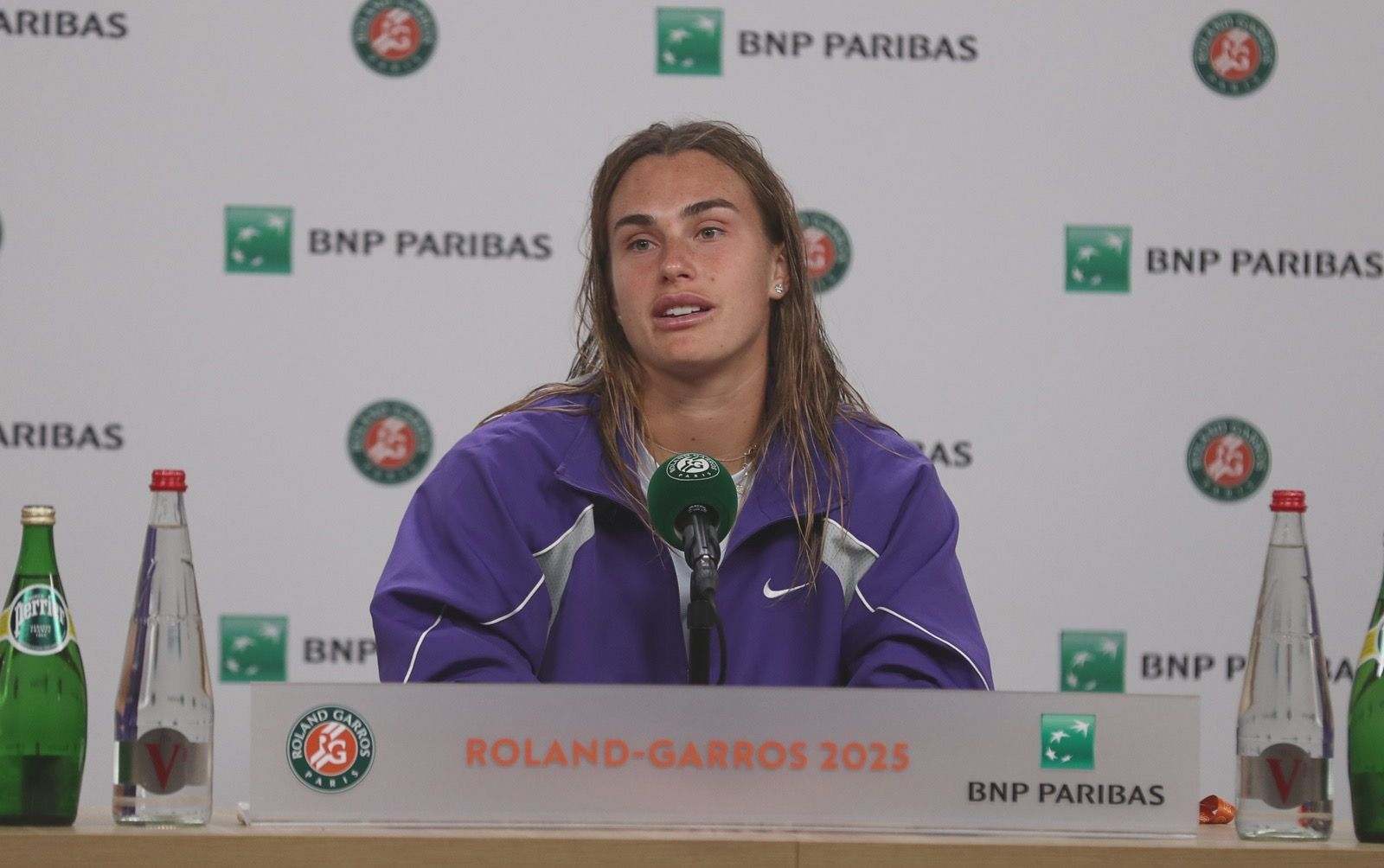 Aryna Sabalenka nella foto - Foto Patrick Boren