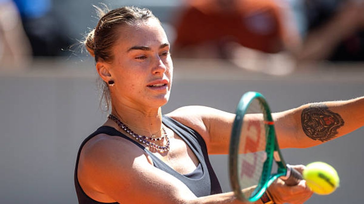 Aryna Sabalenka a Parigi