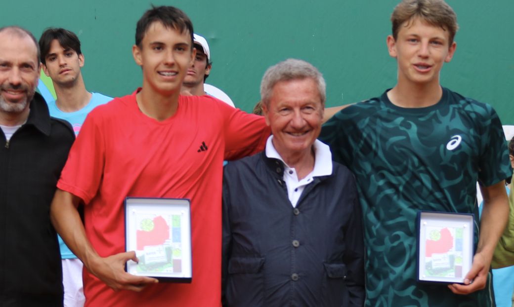 La premiazione del torneo maschile