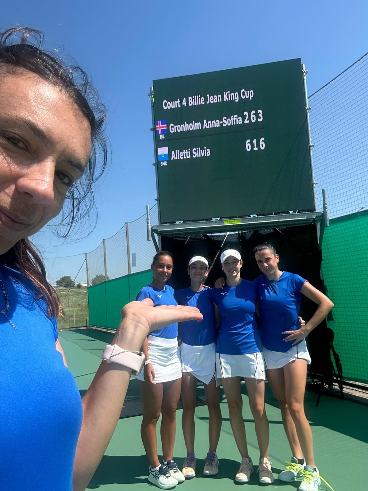 Billie Jean King Cup: le biancazzurre vincono anche contro l'Islanda