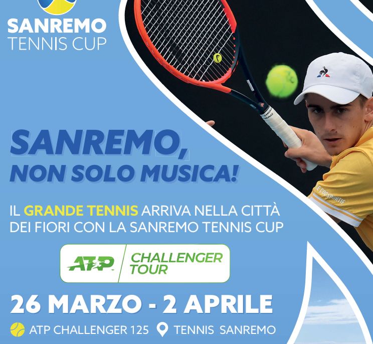 Il grande tennis arriva a Sanremo