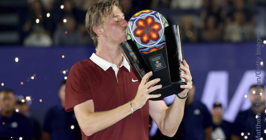 Denis Shapovalov nella foto - Foto Getty Images