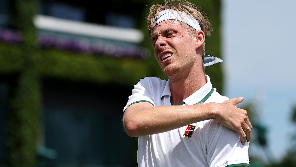 Denis Shapovalov, infortunato e costretto al ritiro a Wimbledon
