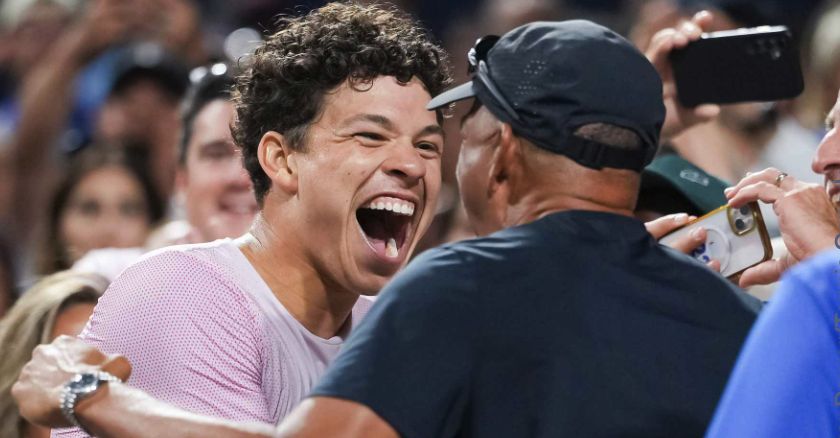 Ben Shelton nella foto - Foto Getty Images