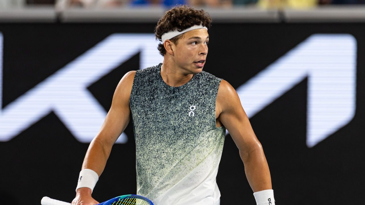 Ben Shelton agli Australian Open 2026