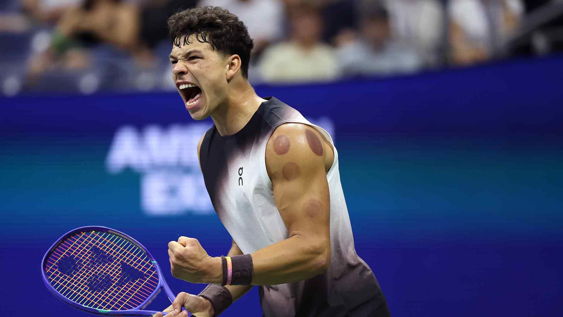 Ben Shelton nella foto - Foto Getty Images