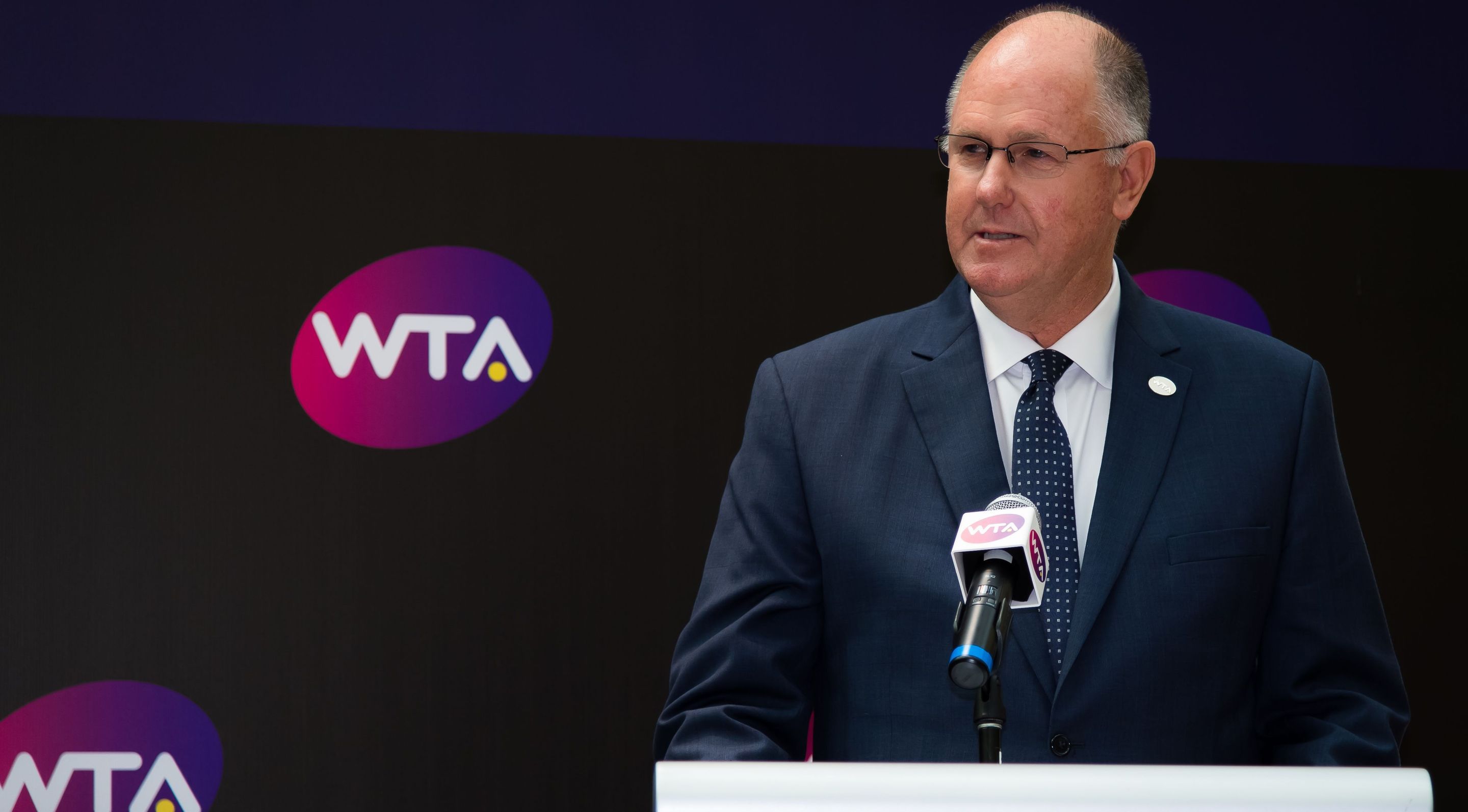 Steve Simon es el presidente de la WTA