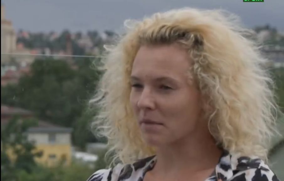 Katerina Siniakova nella foto