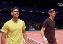 Tra sorrisi e grandi colpi: Alcaraz vince l’esibizione contro Sinner a Seoul