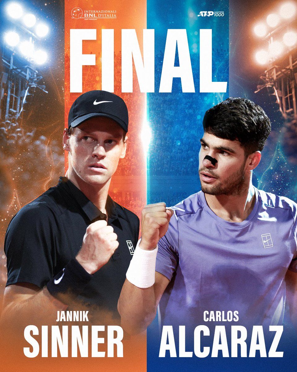 Jannik Sinner e Carlos Alcaraz nella foto - Foto Getty Images