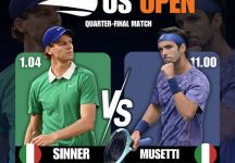 Us Open, derby Sinner-Musetti con vista finale: in quota è sempre sfida ad Alcaraz ma attenzione all”eterno’ Djokovic