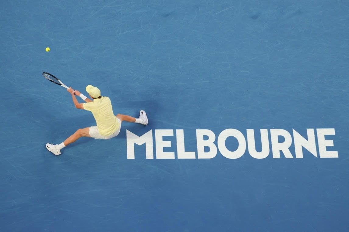 Jannik Sinner all'Australian Open 2025 (credit: Getty Images)