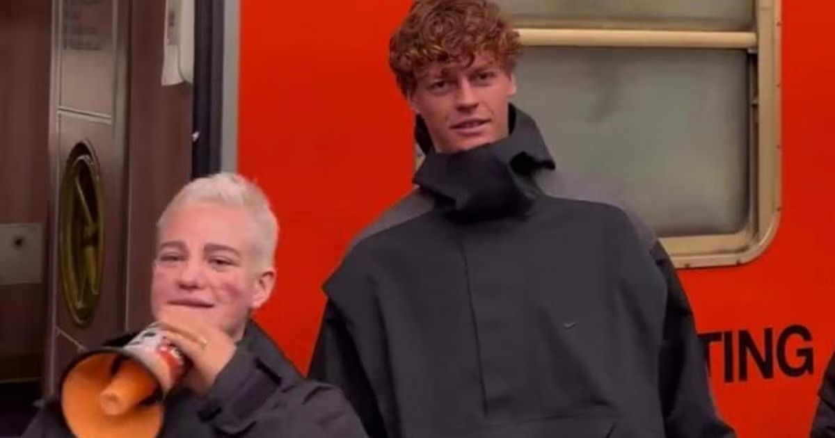 Jannik Sinner con Bebe Vio