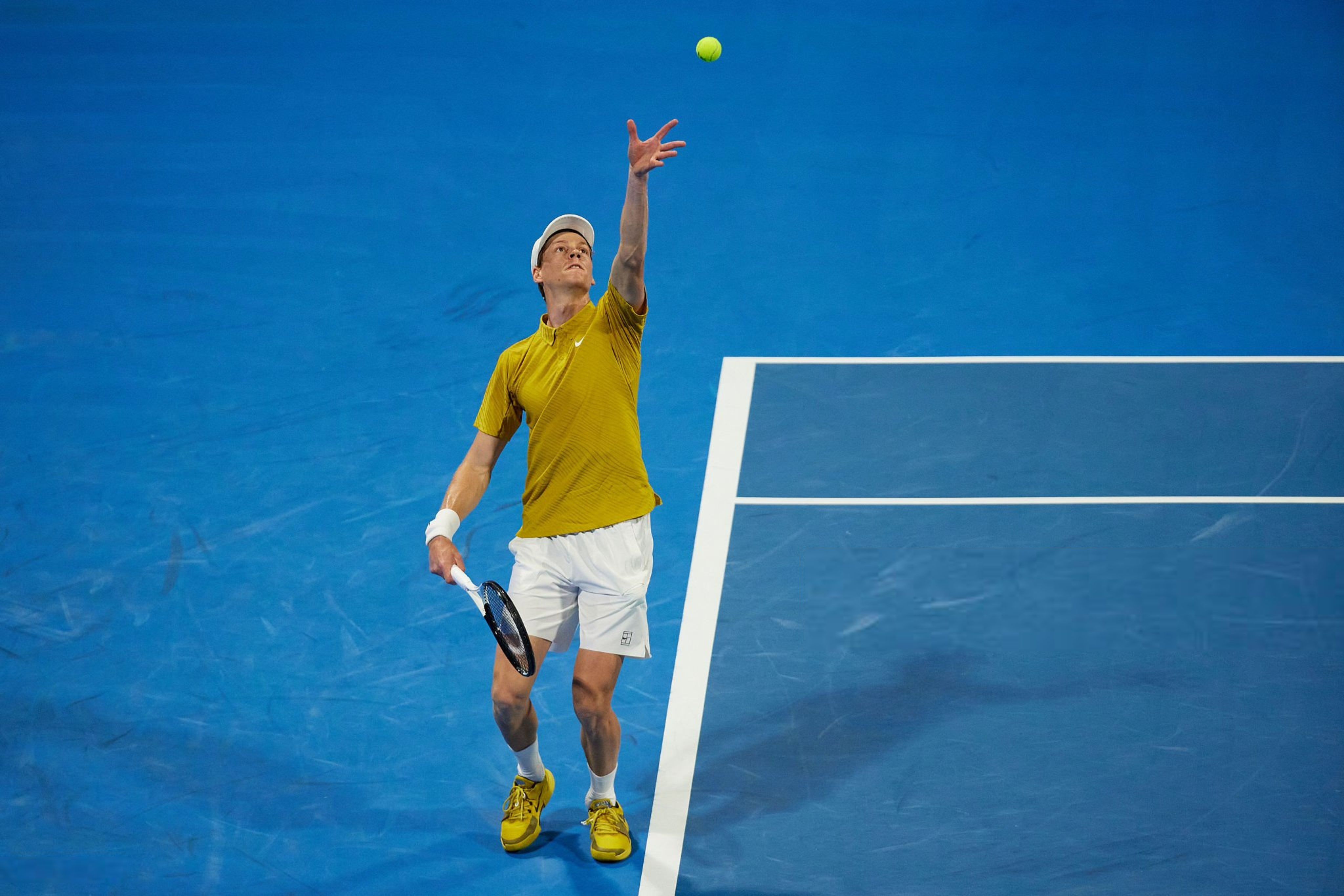 Jannik Sinner nella foto - Foto Getty Images