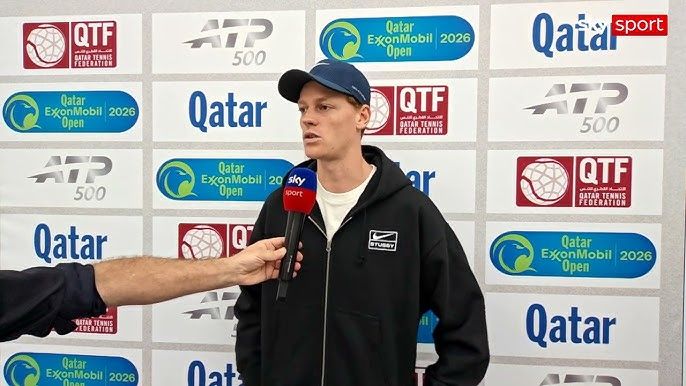 Jannik Sinner a Doha