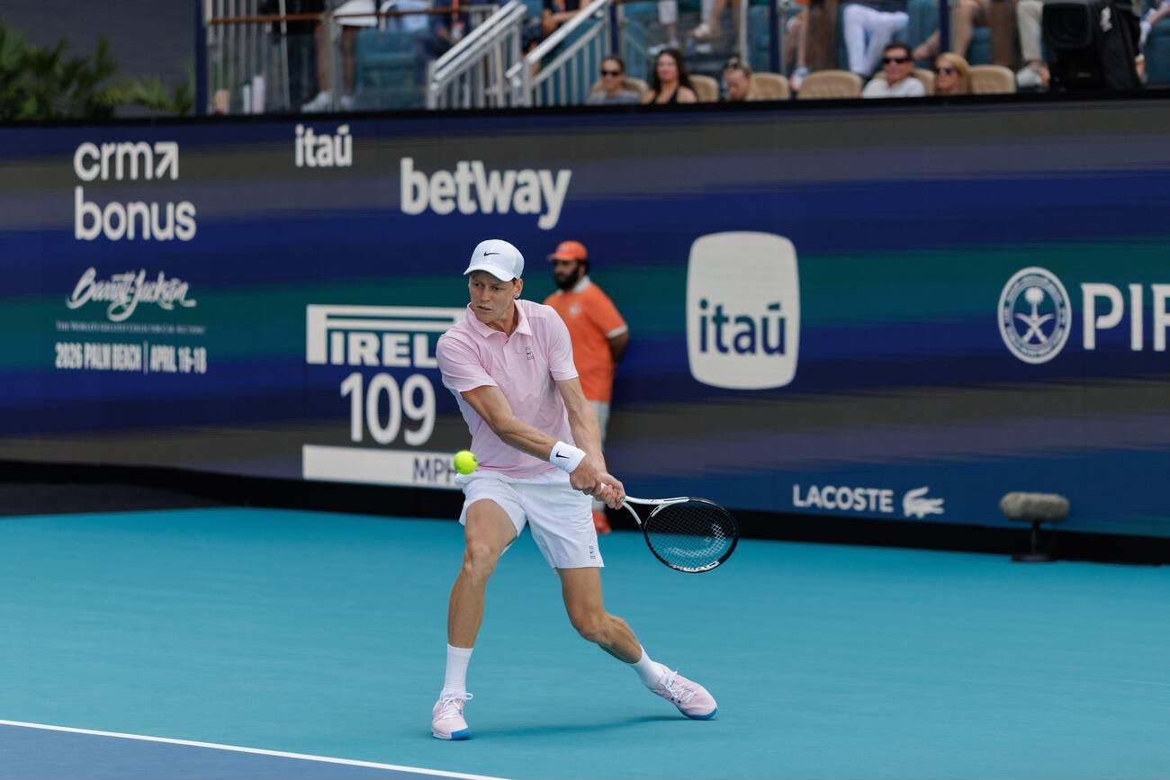 Jannik Sinner (foto Getty Images)