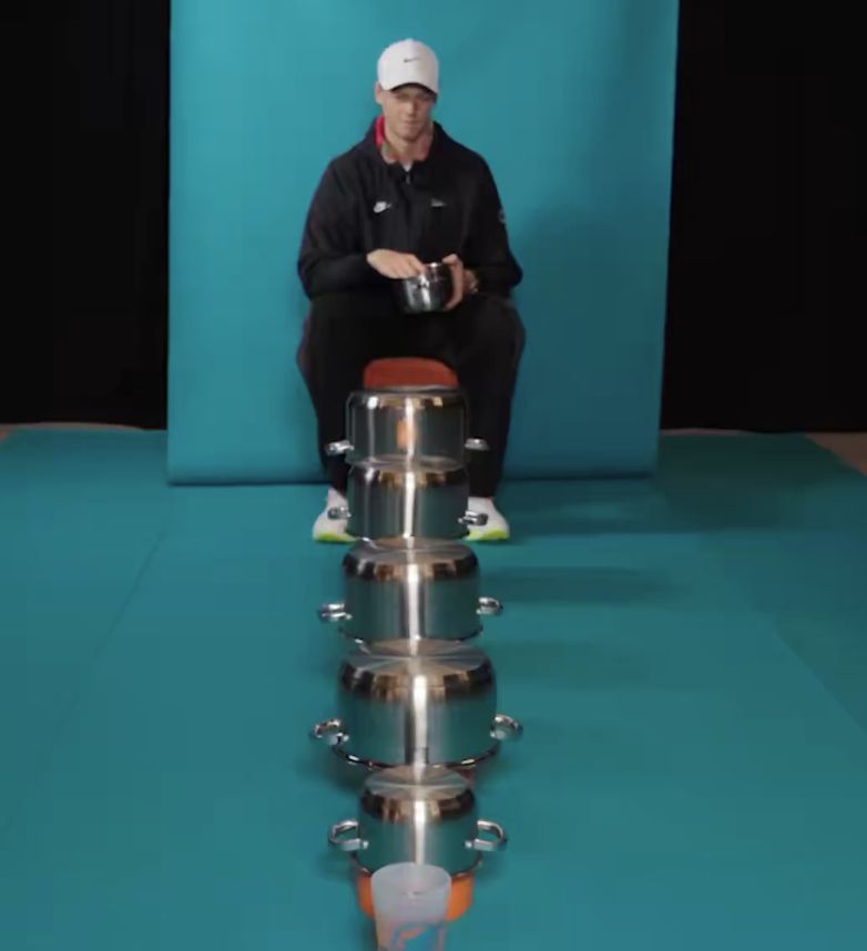 Jannik Sinner nella foto