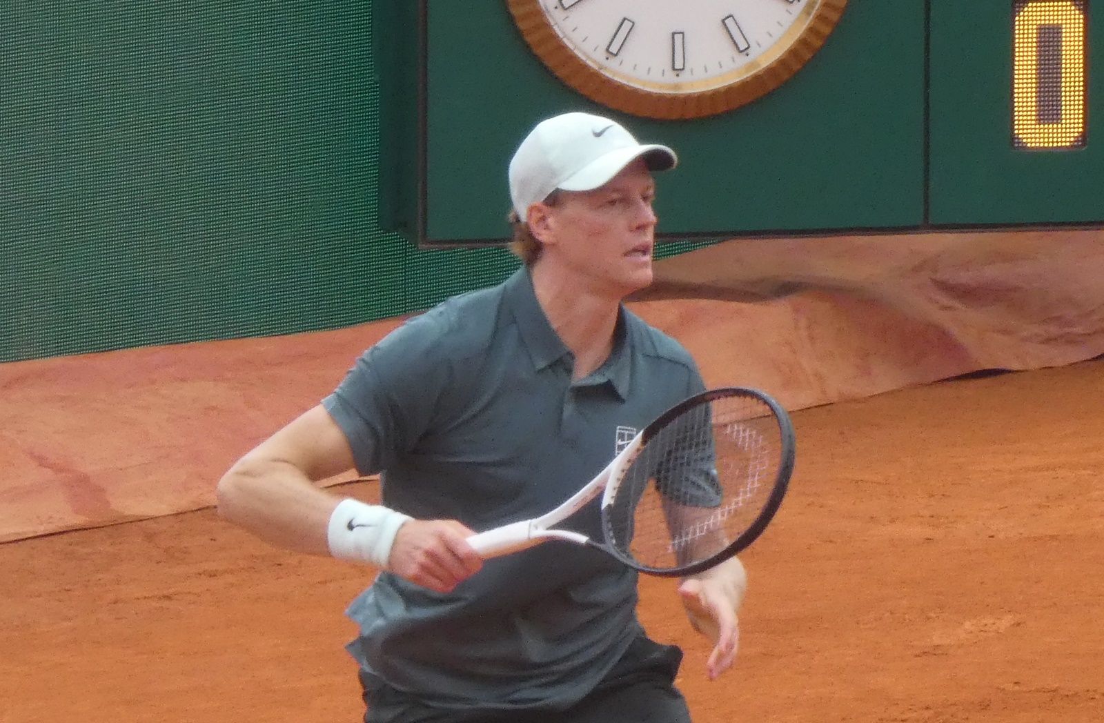 Jannik Sinner nella foto - Foto Patrick Boren