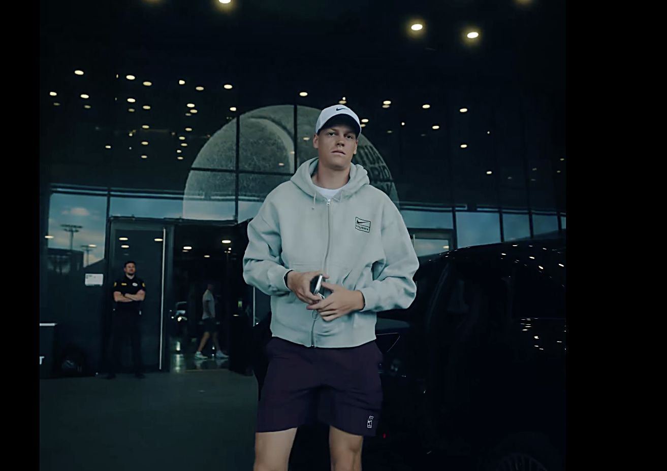 Jannik Sinner arrivato a Madrid