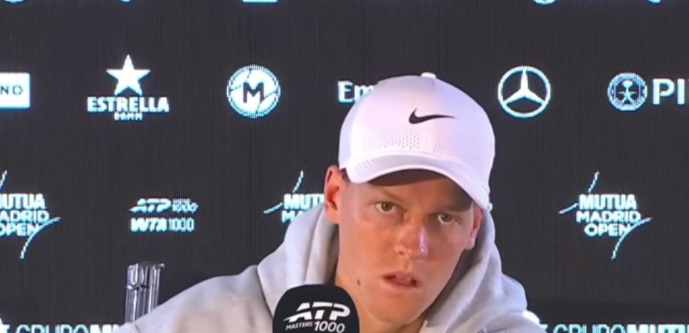 Jannik Sinner nella foto