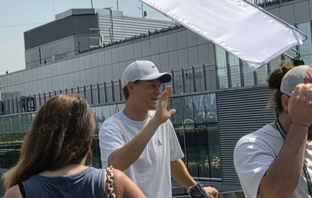 Jannik Sinner nella foto