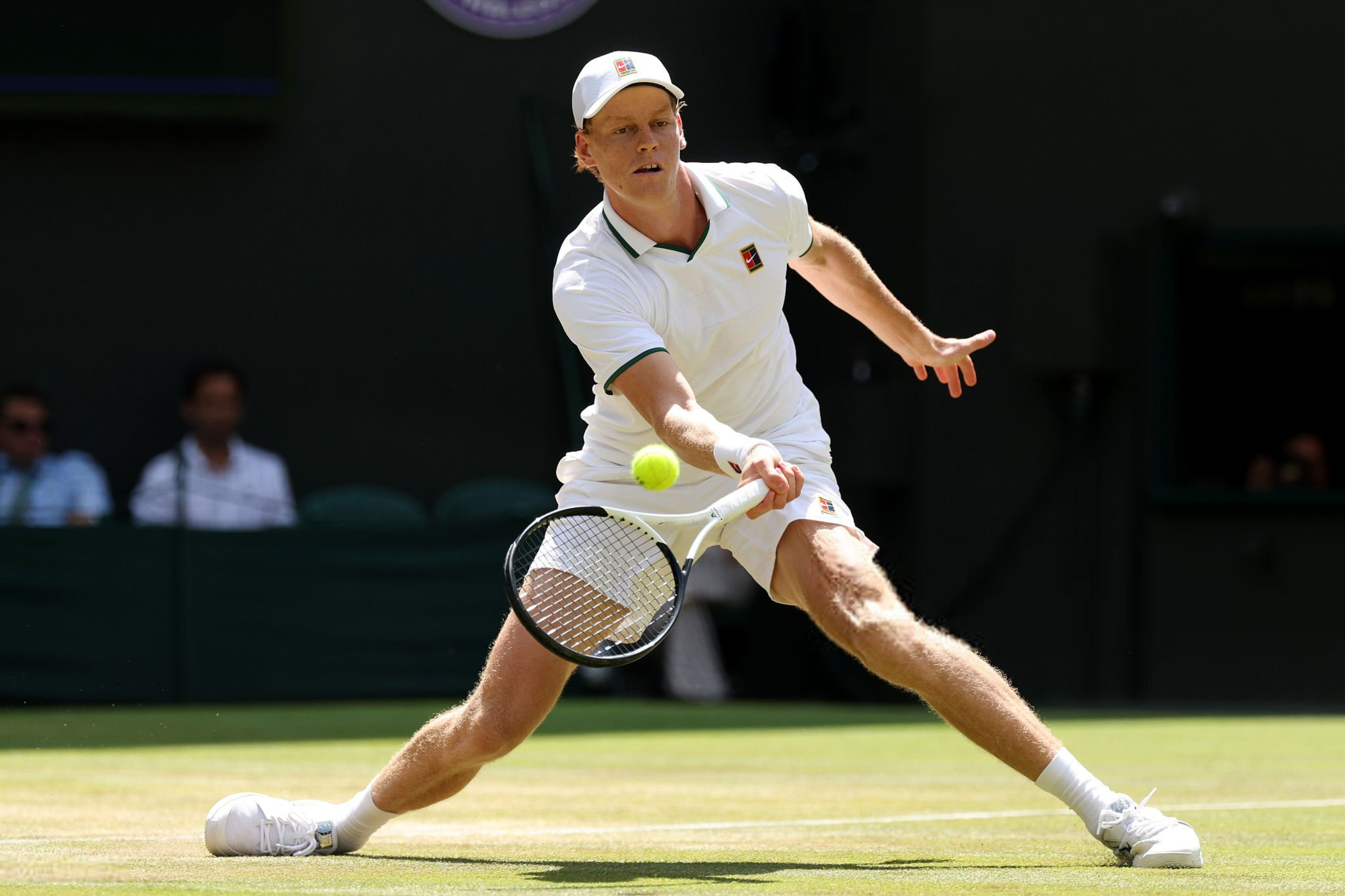Jannik Sinner a Wimbledon