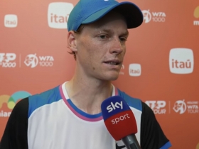 Jannik Sinner parla dopo l'accesso alle semifinali di Miami ...