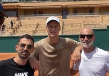 Jannik Sinner allenamenti a Montecarlo: “Lavoriamo”