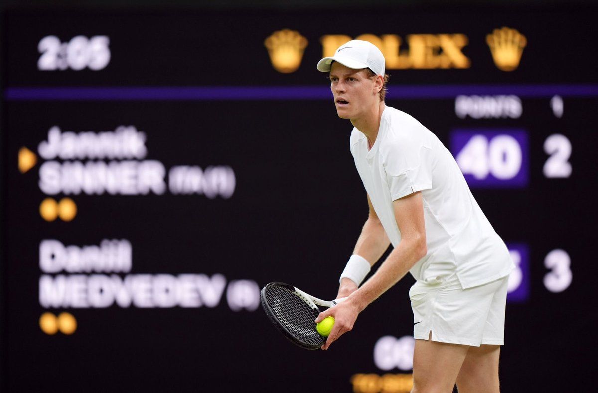 Jannik Sinner (foto Getty Images)