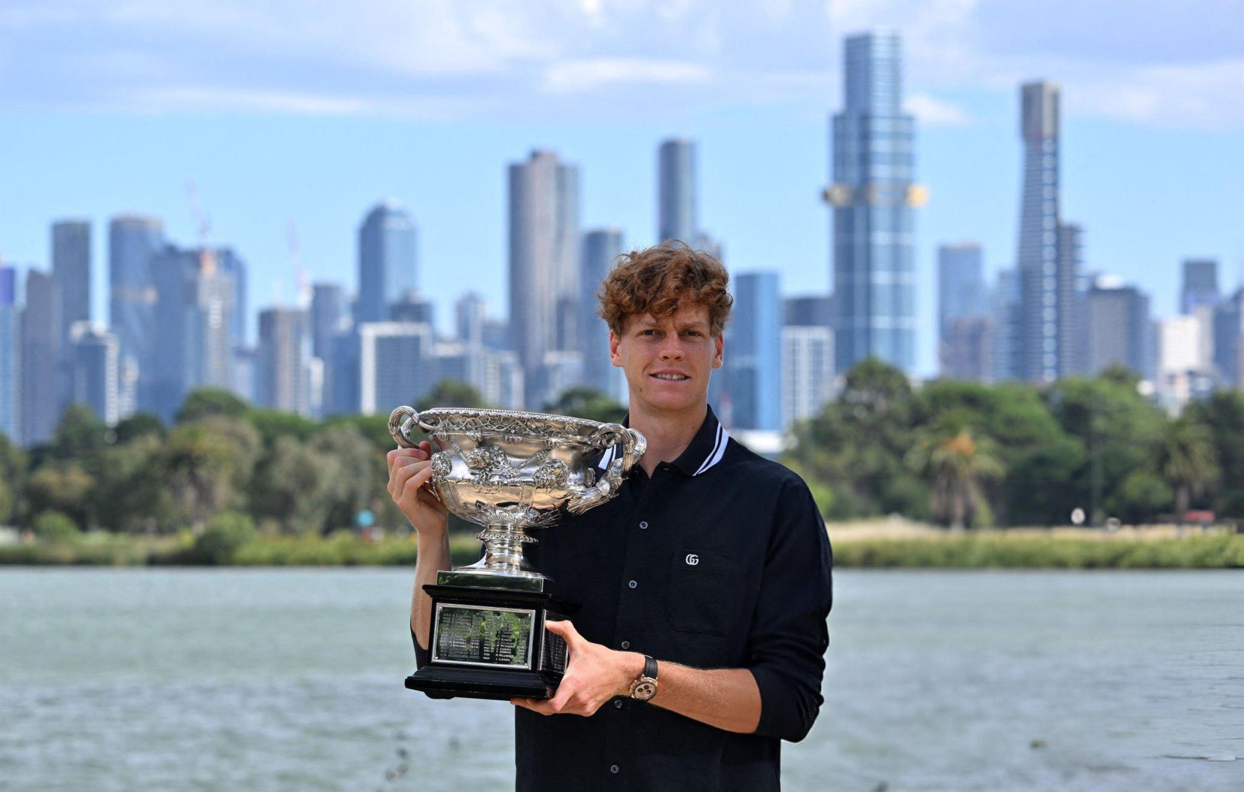 Jannik Sinner nella foto - Foto Getty Images