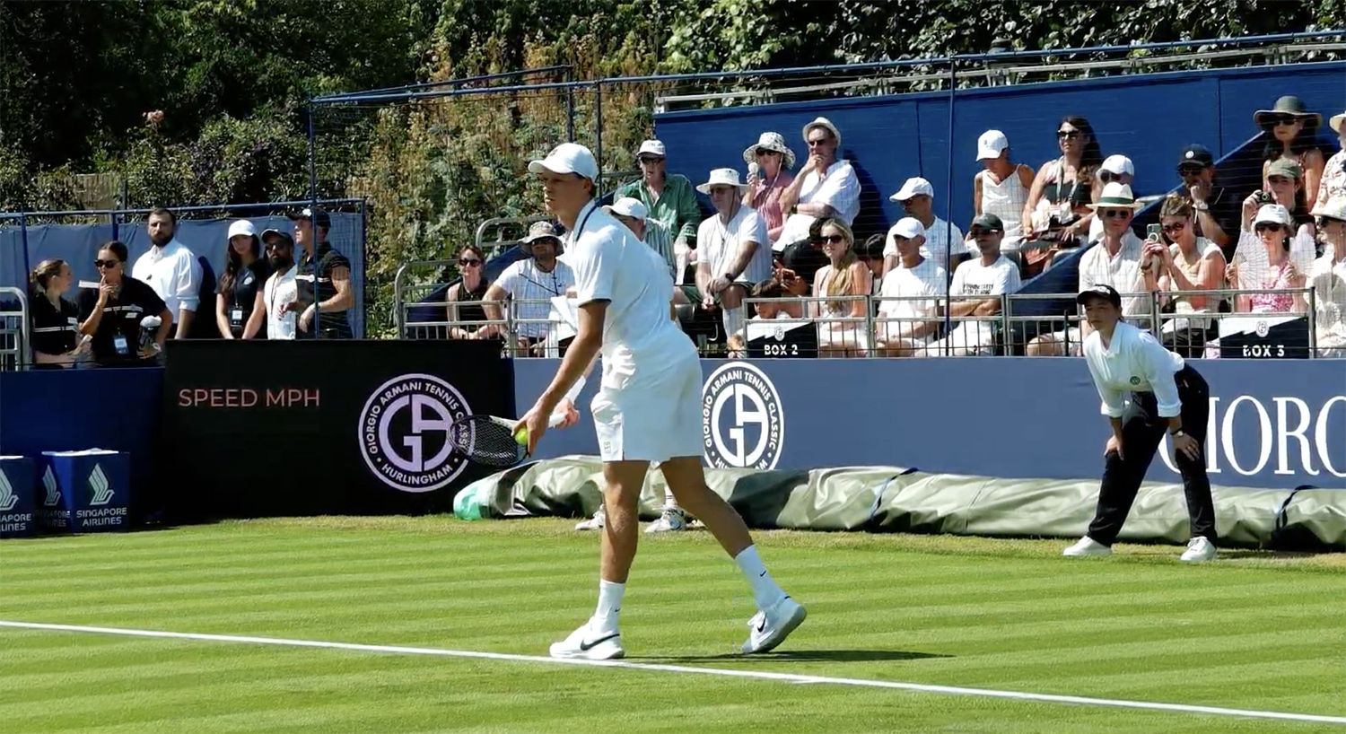 Jannik Sinner a Hurlingham