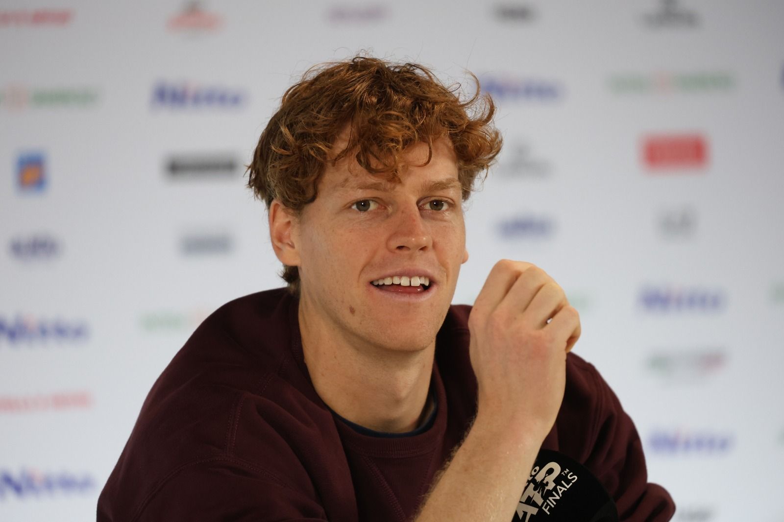 Jannik Sinner a Torino (foto Brigitte Grassotti)