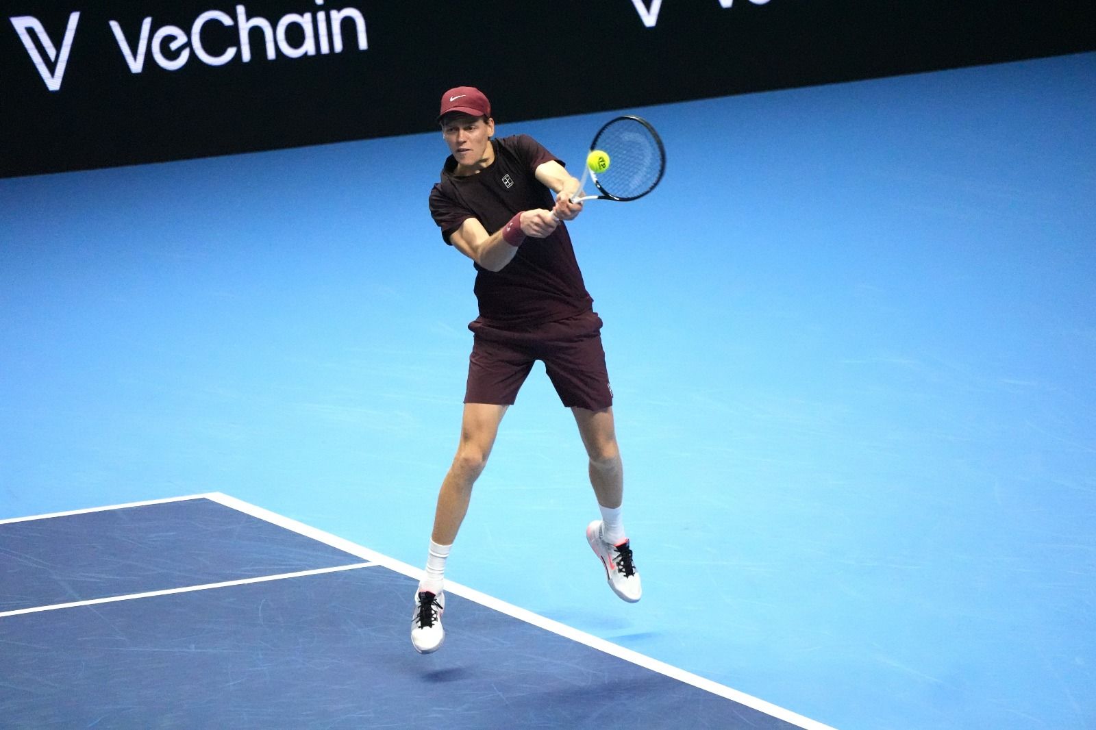 Jannik Sinner nella foto (foto Brigitte Grassotti)