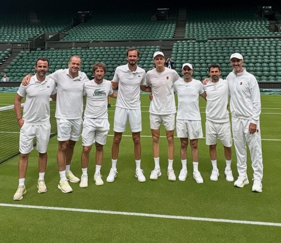 I team Sinnet e Medvedev (foto IG Vagnozzi)