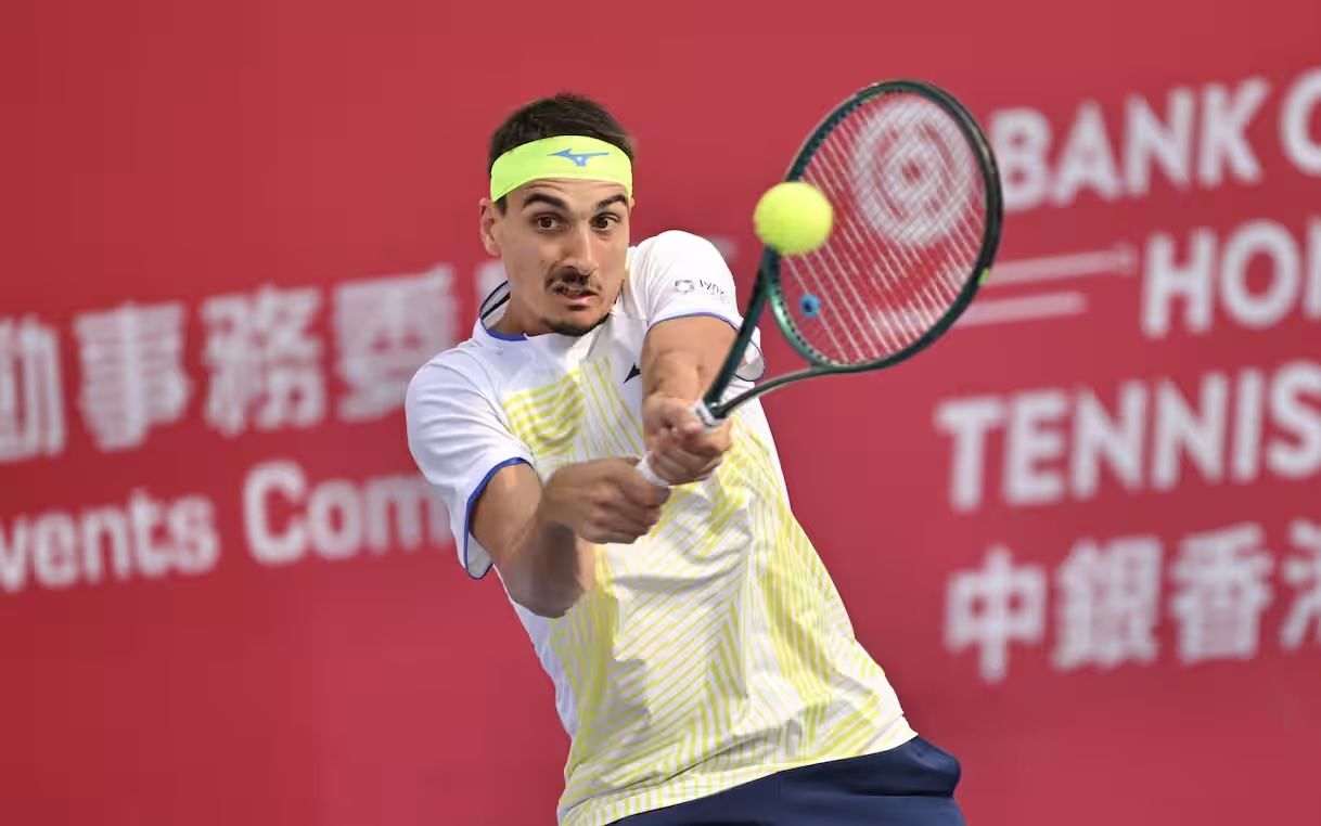 Lorenzo Sonego ad Hong Kong