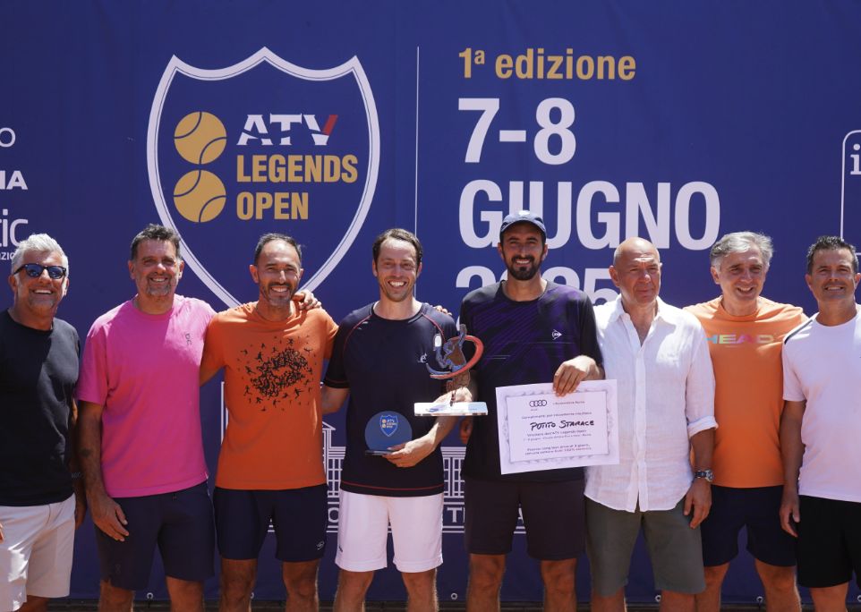 I giocatori della prima edizione dell'ATV Legends Open
