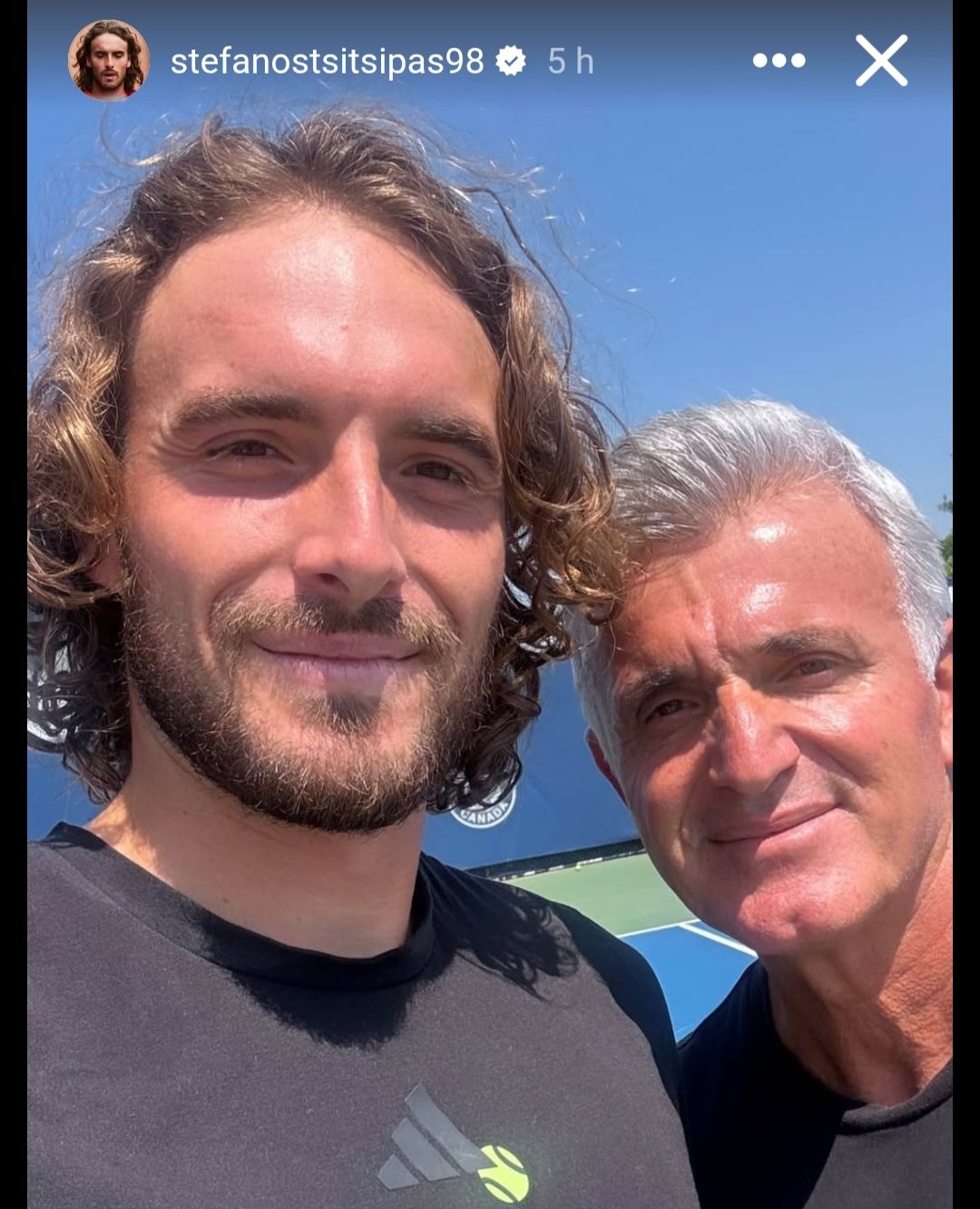 Stefanos e Apostolos insieme in campo