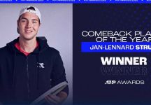Jan-Lennard Struff vincitore del Premio ATP per il Miglior Ritorno dell’Anno