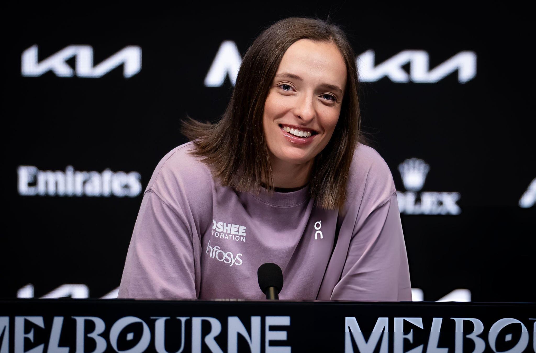 Iga Świątek agli Australian Open