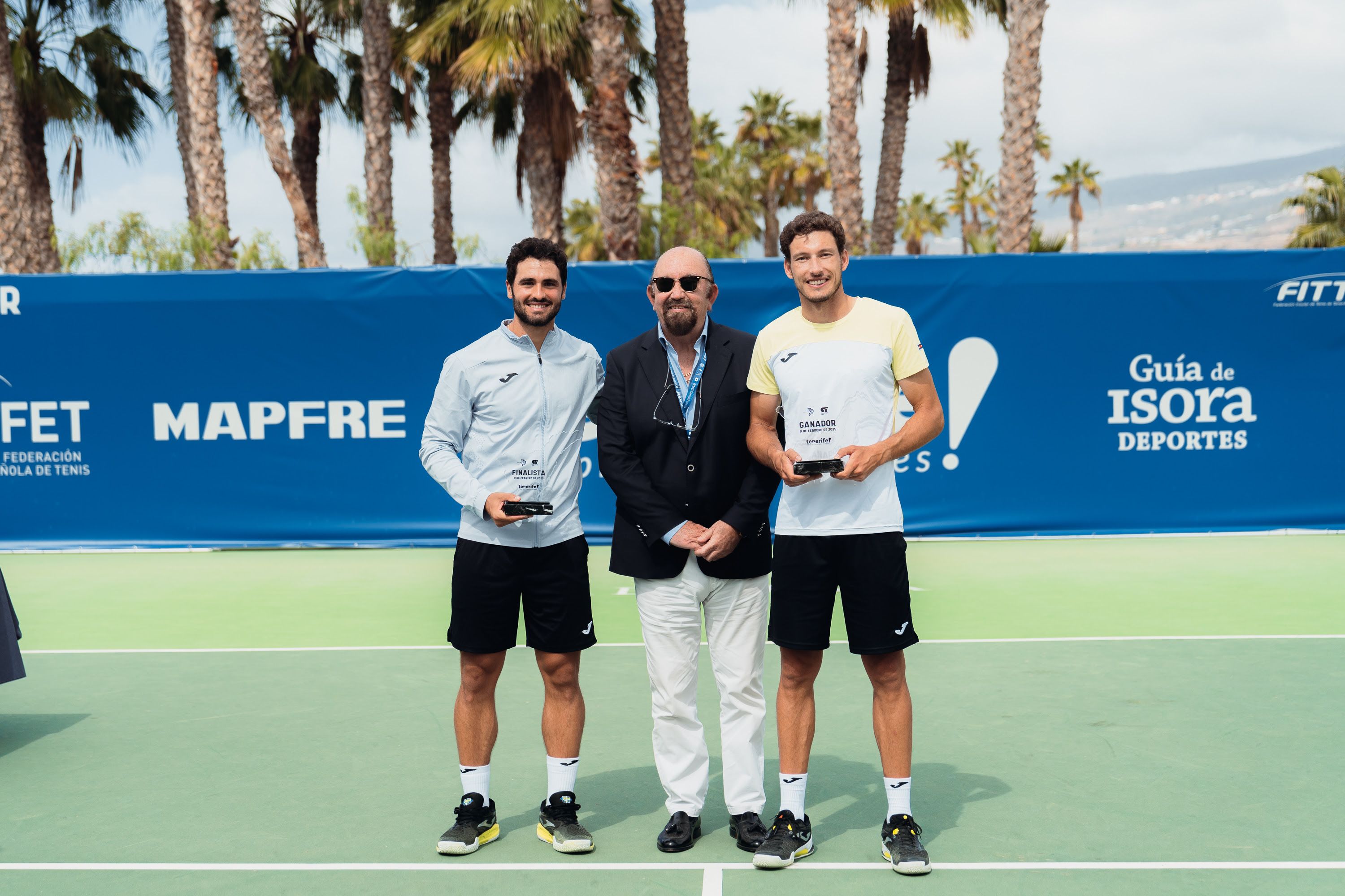 Alejandro Moro Canas, Miguel Díaz Román, Pablo Carreno Busta - Foto Alejandro Fumero