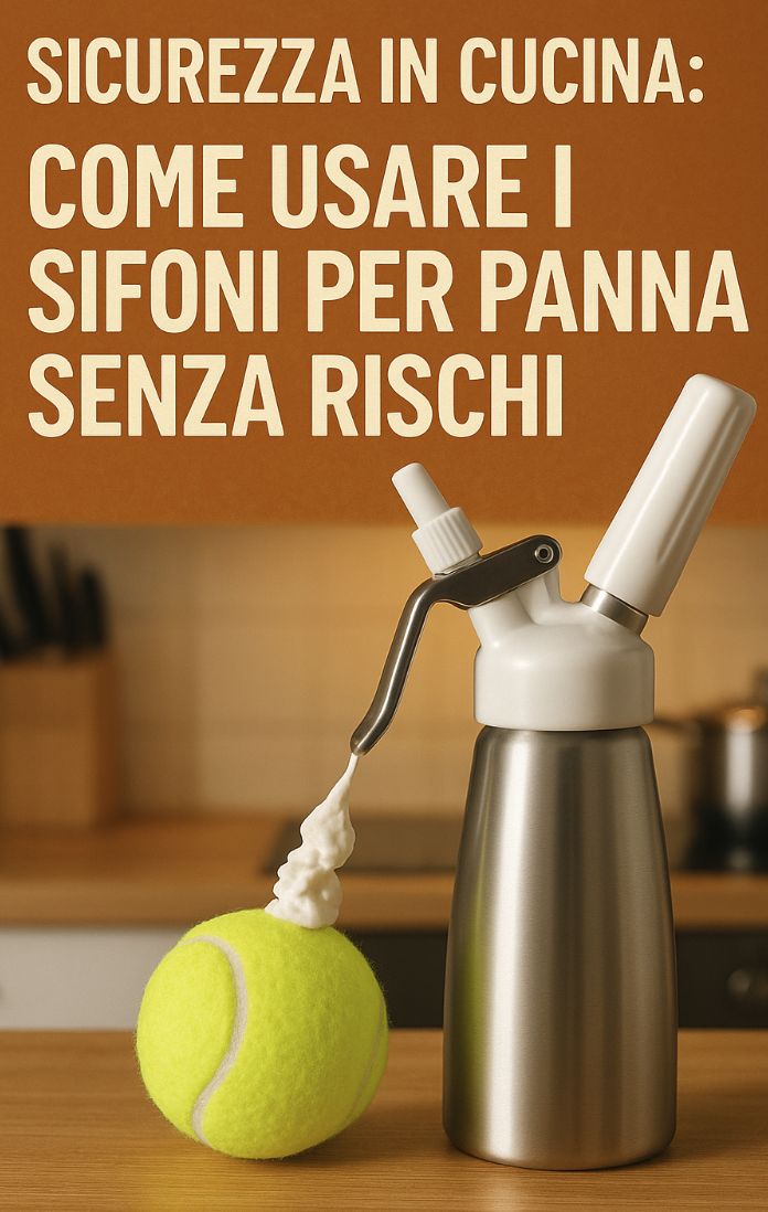Sicurezza in Cucina: Come Usare i Sifoni per Panna senza Rischi